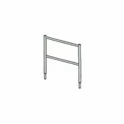 ECHELLE ALTRAD 1 M GALVANISÉE 2 BARREAUX VITO 49 - J00070--