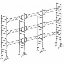 Échafaudage Altrad 49 Maçon 70 M²