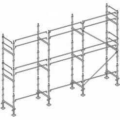 Échafaudage Altrad Façadier 60 M²