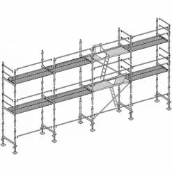 Échafaudage Altrad Façadier 78 M²