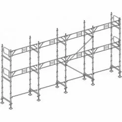 Échafaudage Altrad Façadier 78 M²