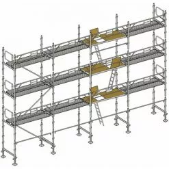 Échafaudage Altrad Façadier 104 M²