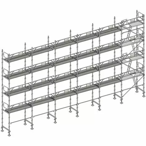 Échafaudage Altrad Façadier 190 M² 1 Échafaudage Altrad Façadier 190 M²