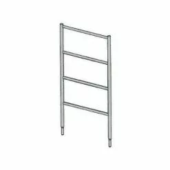 ALTRAD - Échelle 2 M - 4 Barreaux - Gamme échafaudage De Maçon - VITO 49 - Réf: J00071